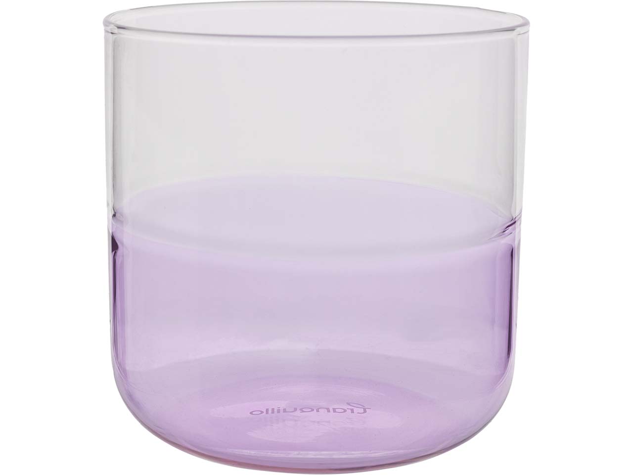 tranquillo Trinkglas "RAINBOW" 0,4 l, violett