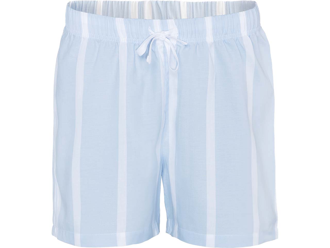 Living Crafts Bio-Damen-Schlafshort 'TRICIA', offwhite/bleu, Gr. 42