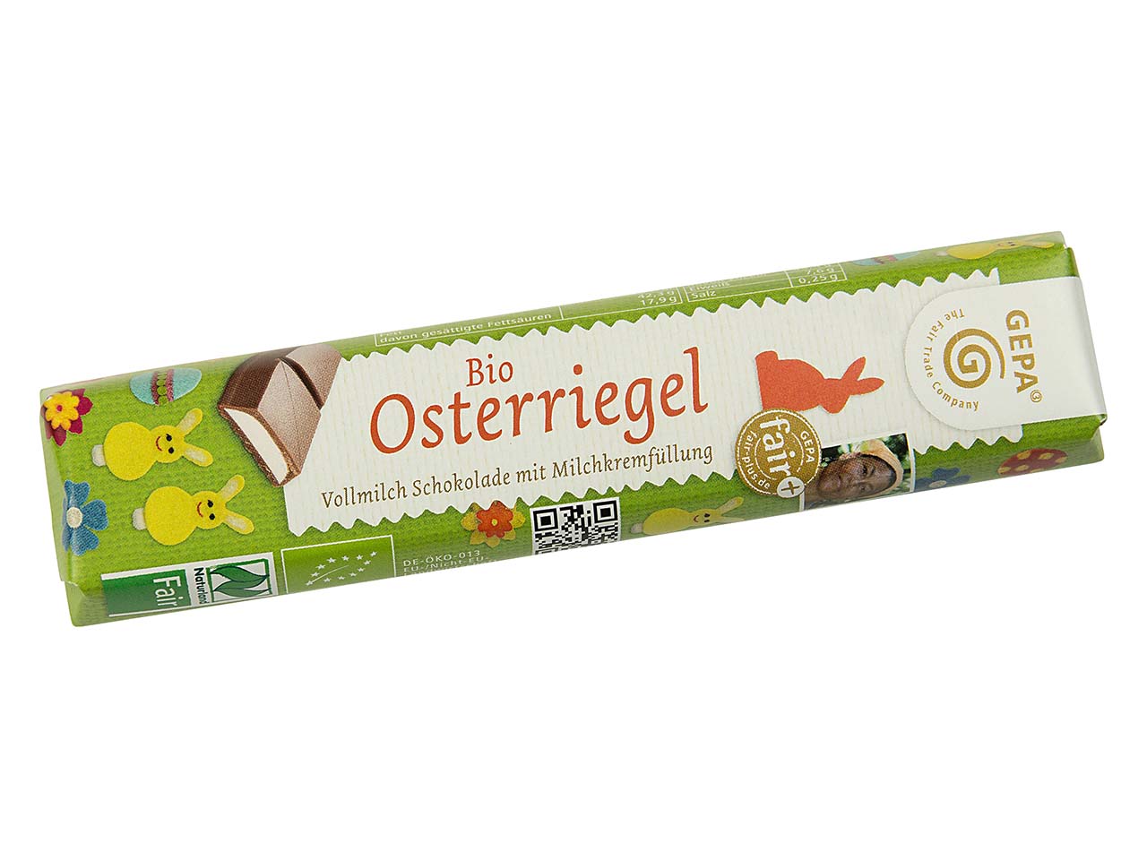 GEPA Bio-Schokoriegel "Osterriegel" 37,5 g