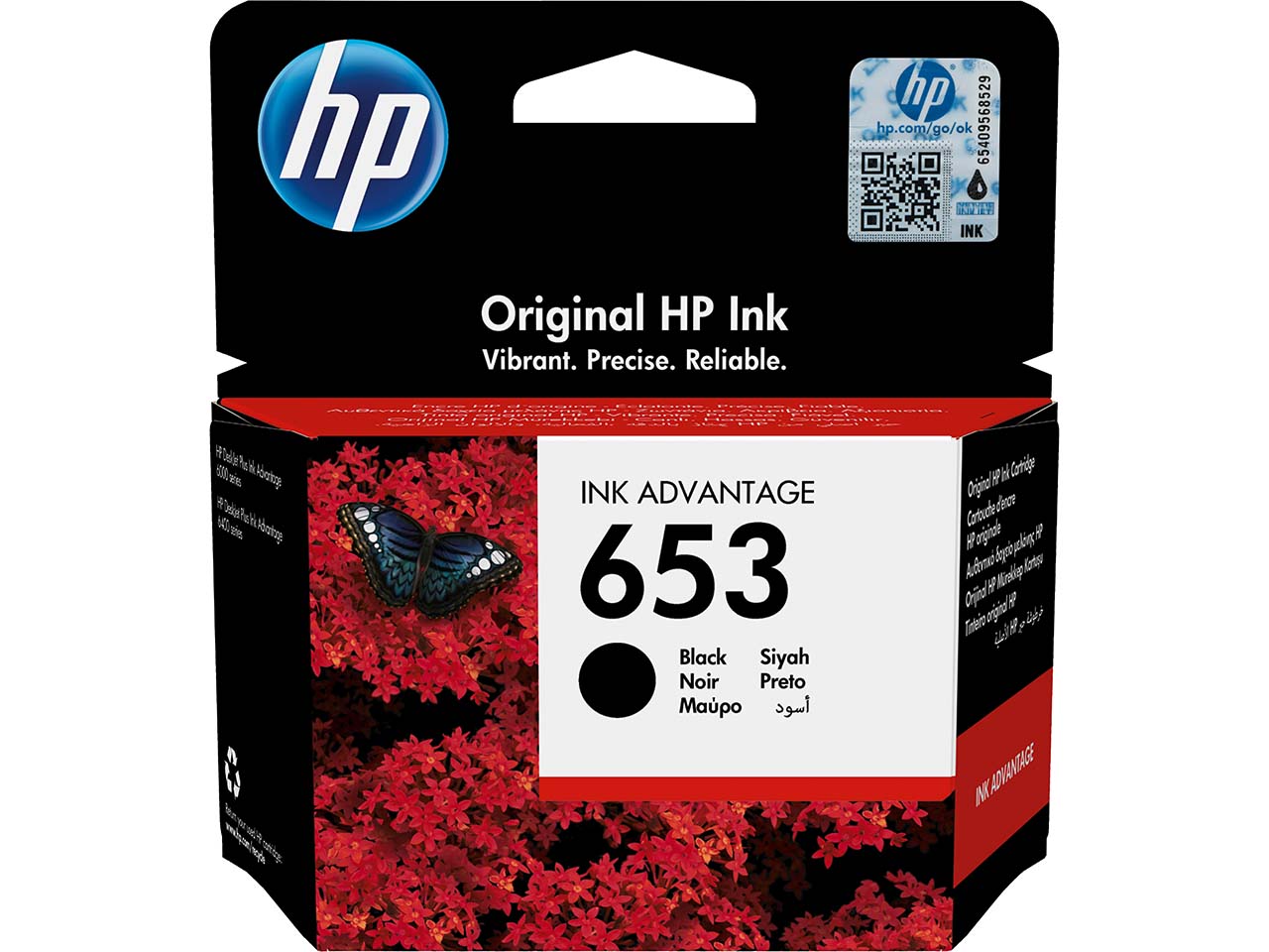 HP Druckkopf 653 schwarz