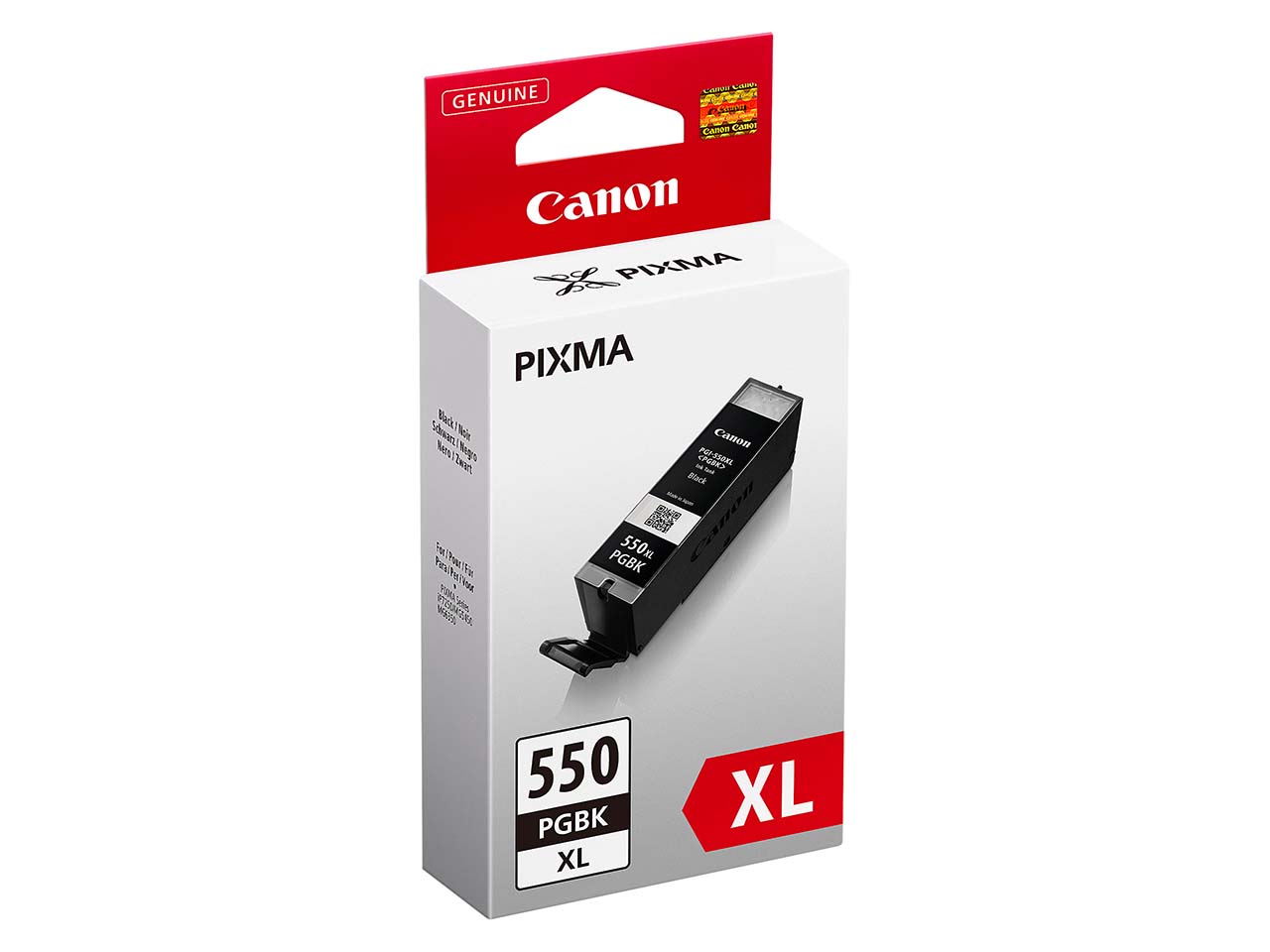 Canon Tintenpatrone PGI-550 PGBK XL schwarz