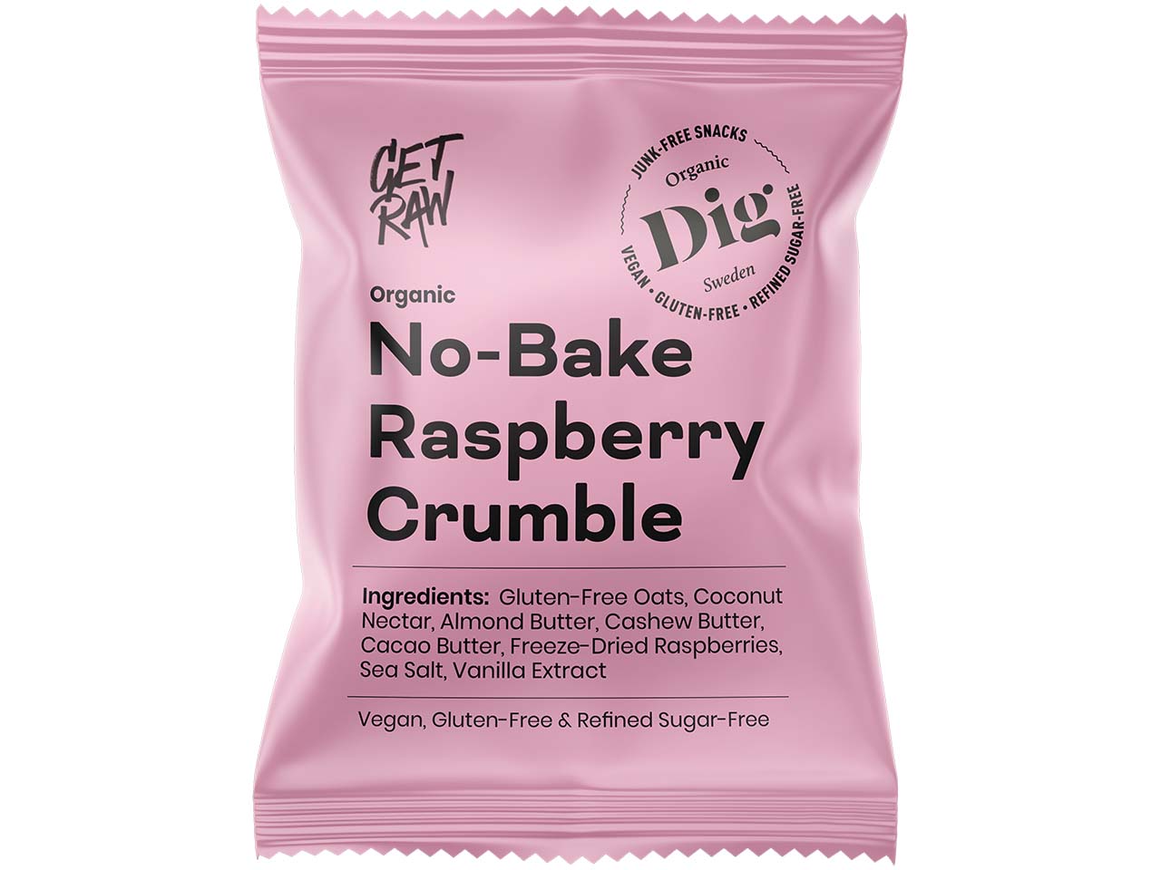Dig Bio-Snack "Raspberry Crumble", raw, vegan