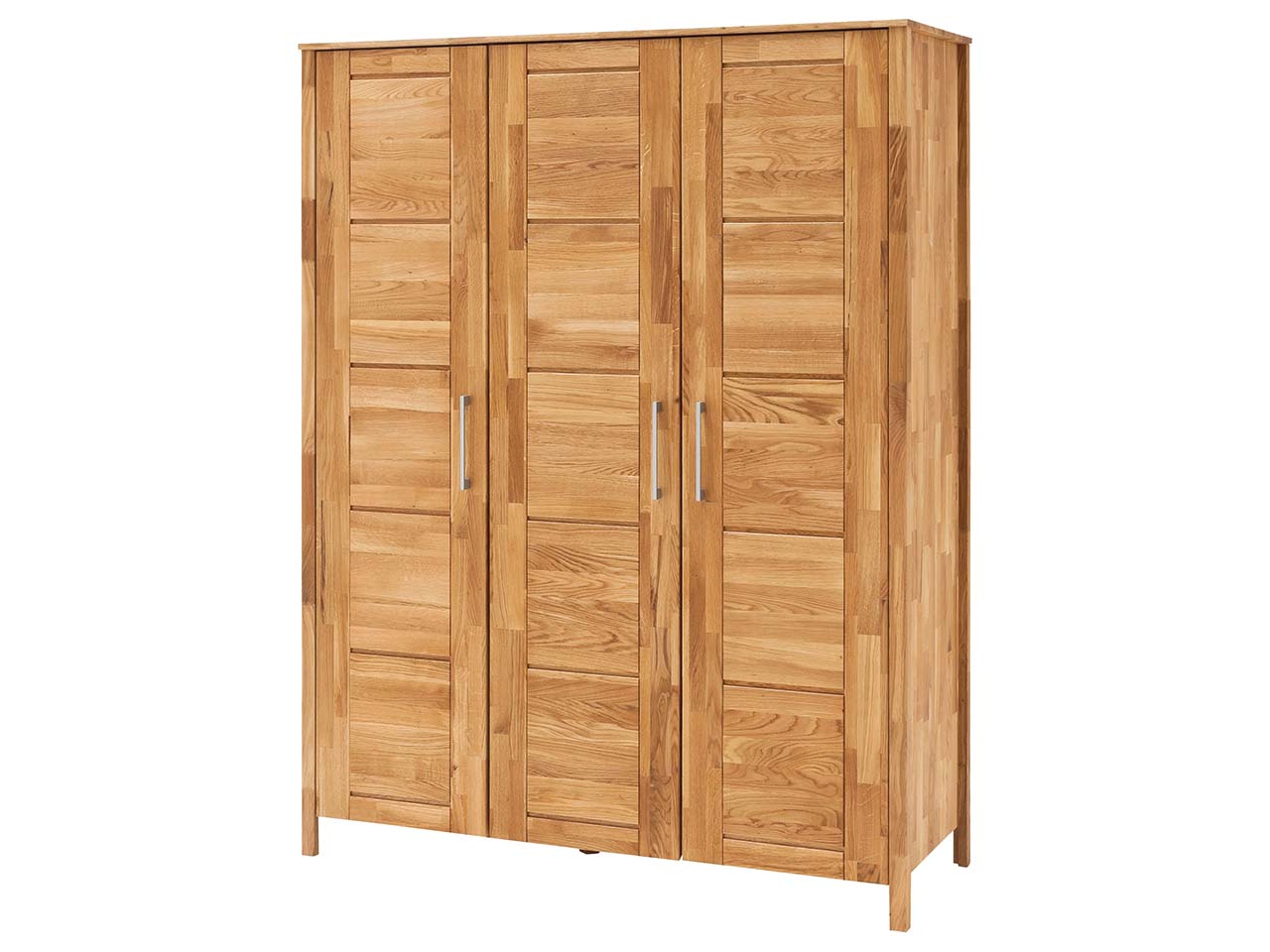 Kleiderschrank "Zenna" 3-türig, Wildeiche geölt