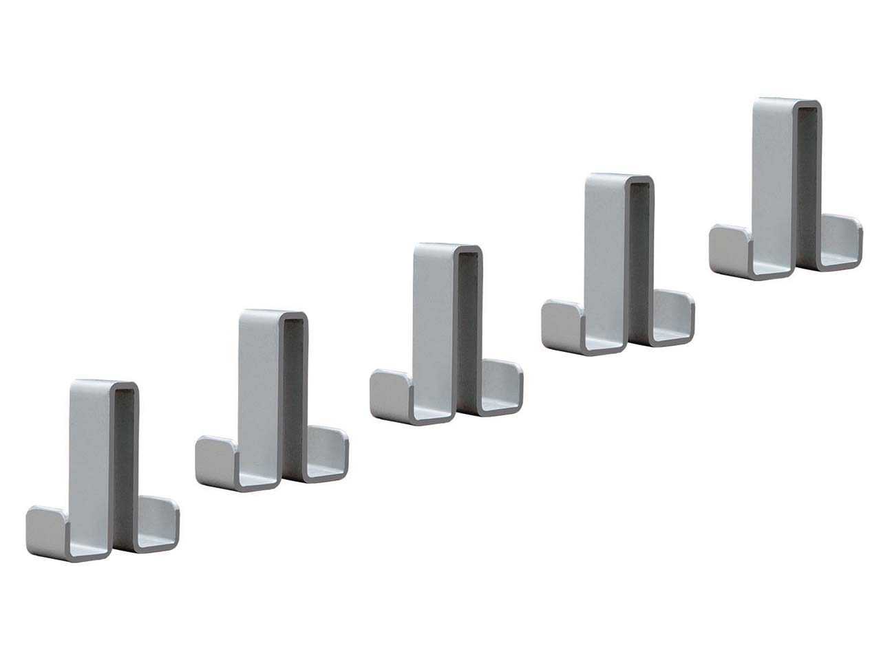 Doppelhaken "Montana" 5er-Set