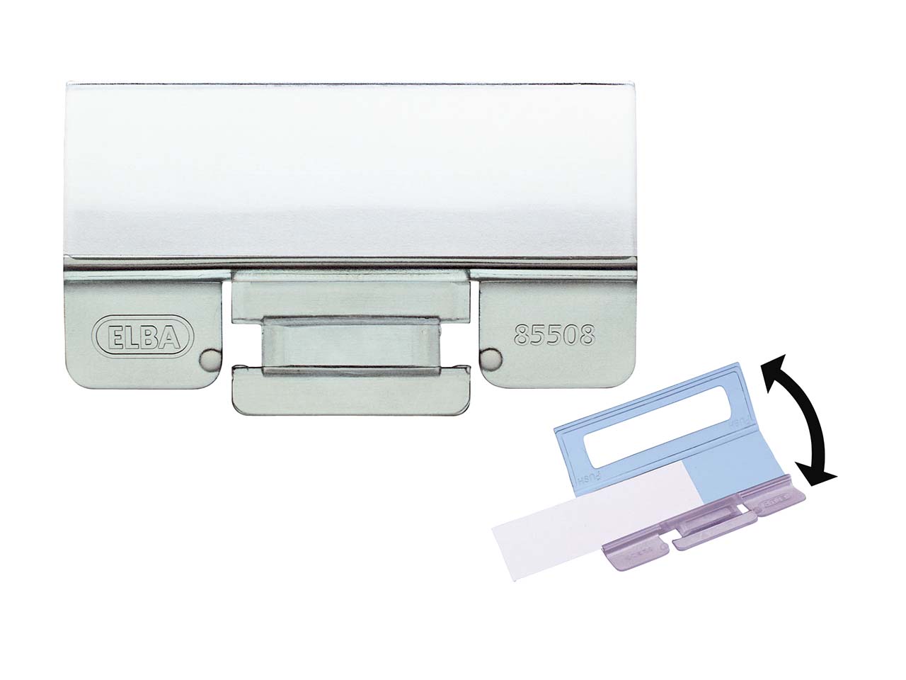 25 ELBA Vollsichtreiter 'vertic' klappbar 58 mm