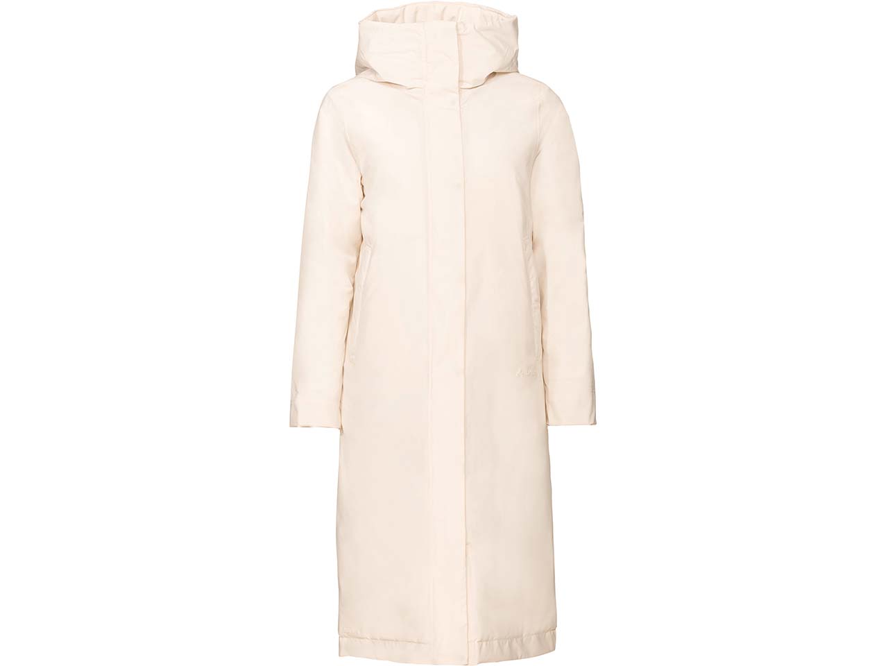 VAUDE Damen-Mantel "Coreway" mit 2-Wege-Front-Reißverschluss, ecru, Gr. 44