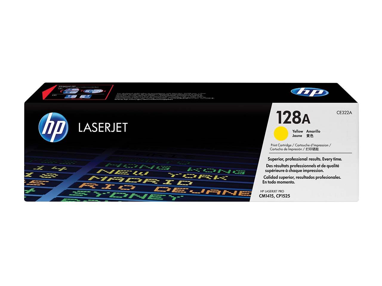 hp Druckkassette CE322A gelb