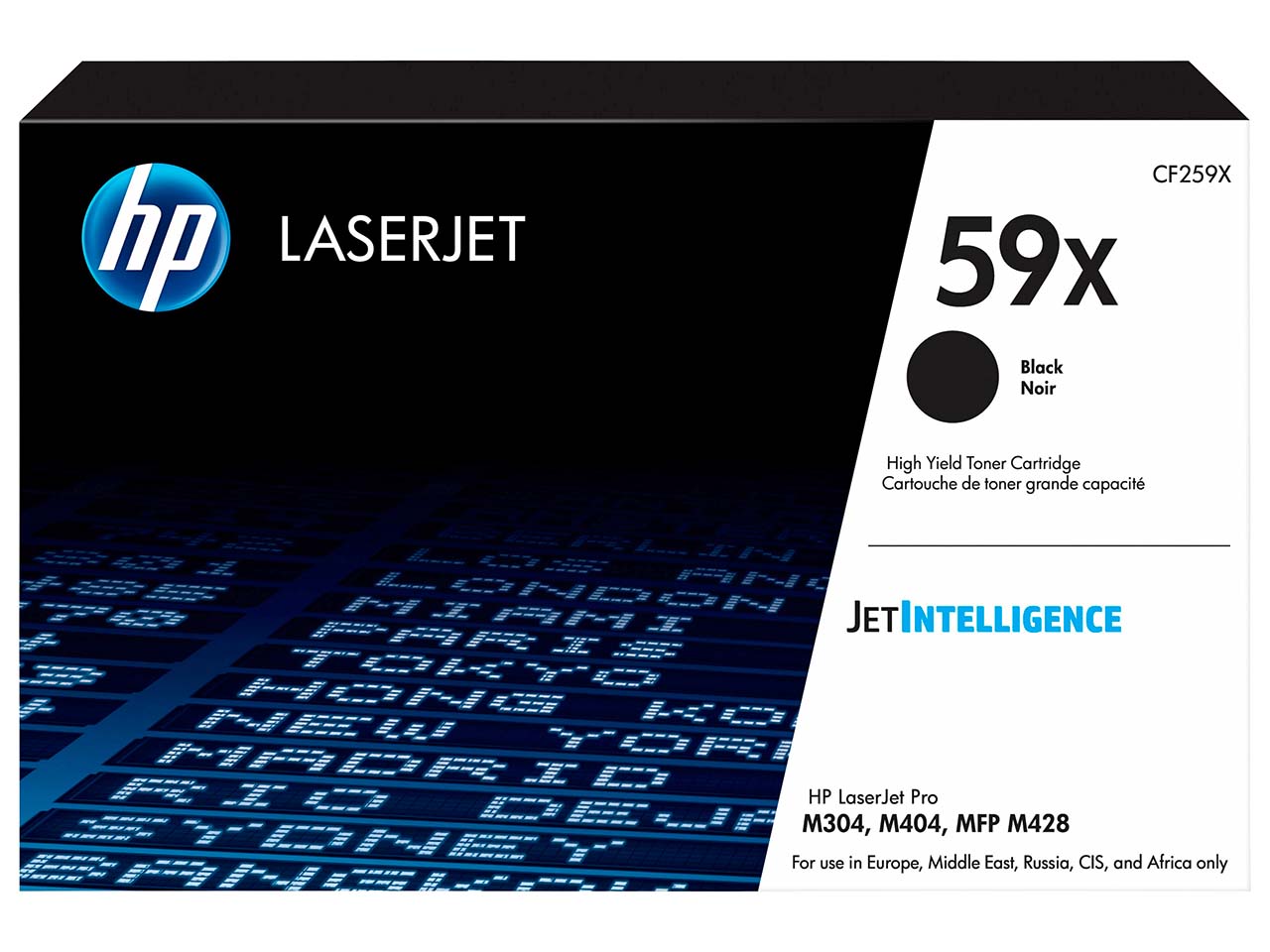 hp Druckkassette CF259X, Nr. 59X schwarz