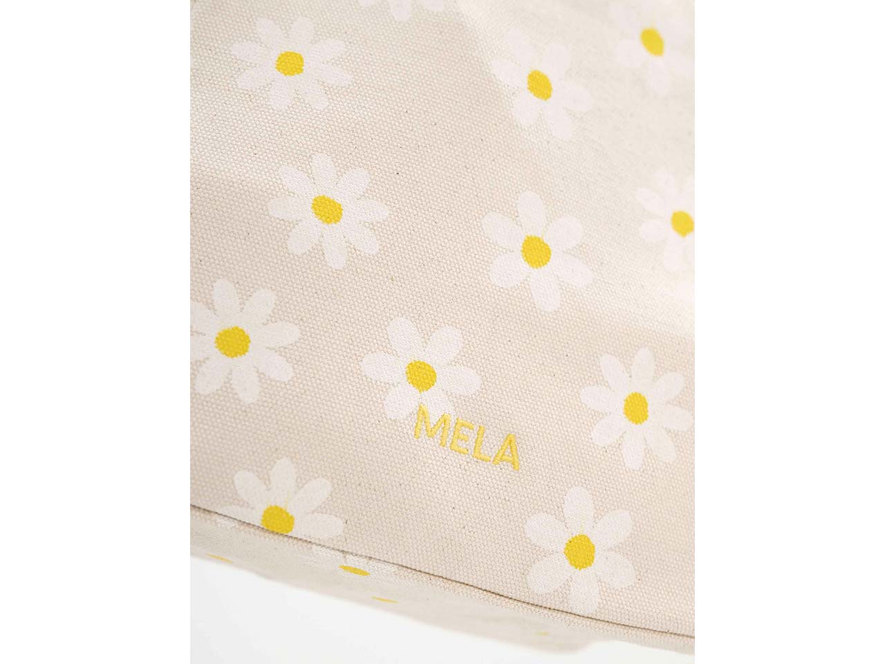 MELA Bio-Organizer-Tasche "JASMEET" 4,5 l, greige/daisy print