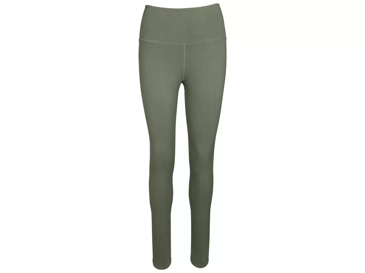 TRUE NORTH Bio-Damen-Sport-Leggings, grün, Gr. XS