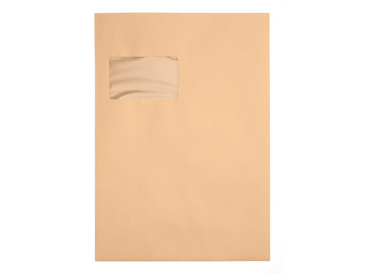 250 C4 Faltentaschen braun HK m.F. 20mm 130g