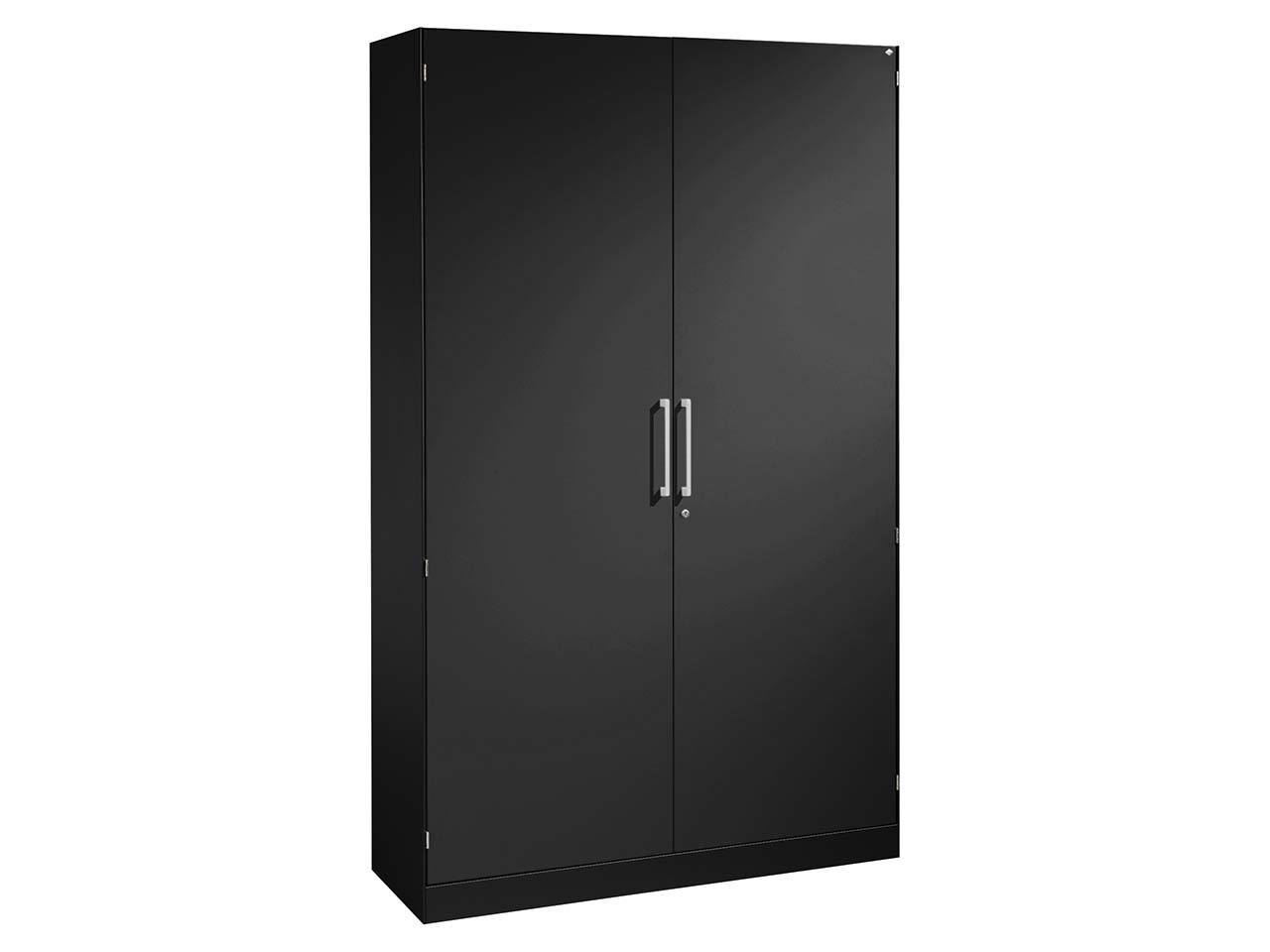 Flügeltürenschrank "CONTACT", Höhe 198 cm (BxT) 120 x 43,5, schwarz