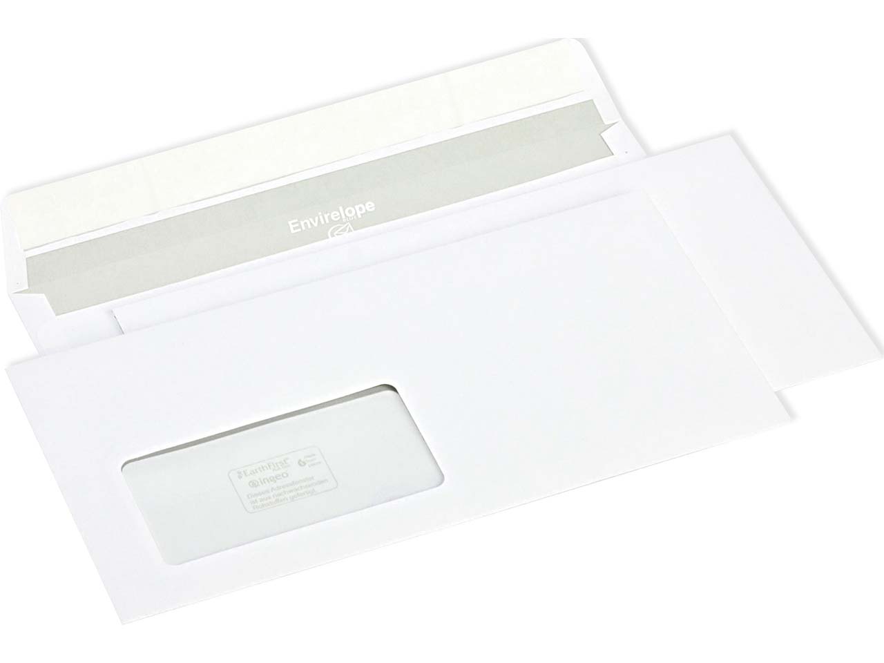 100 DL Briefumschläge Envirelope HK 80g mit Fenster