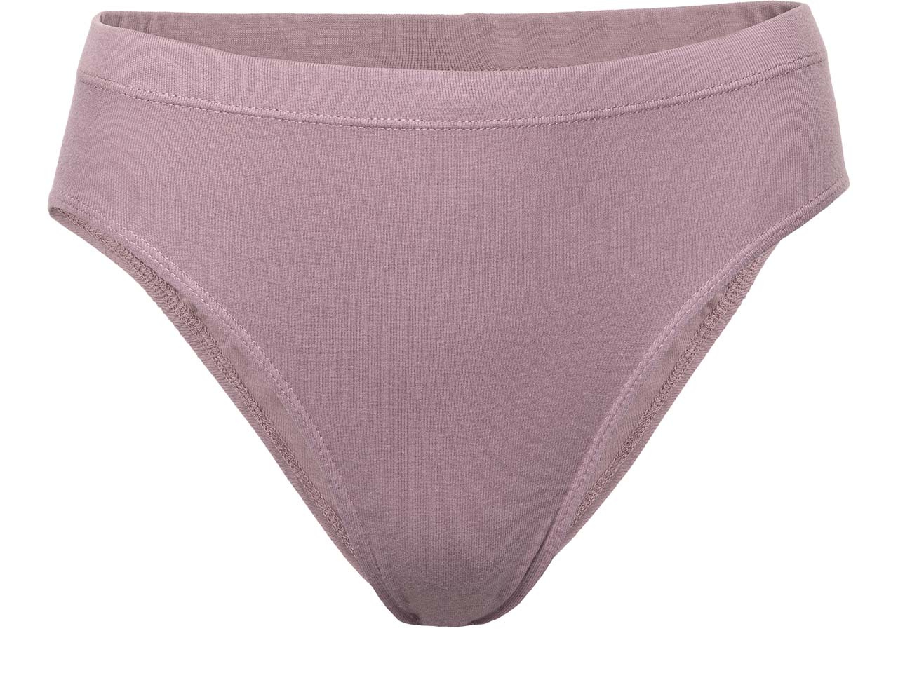 Living Crafts Bio-Damen-Taillen-Slip "JADE" ohne Seitennähte, mauve, Gr. 36/38