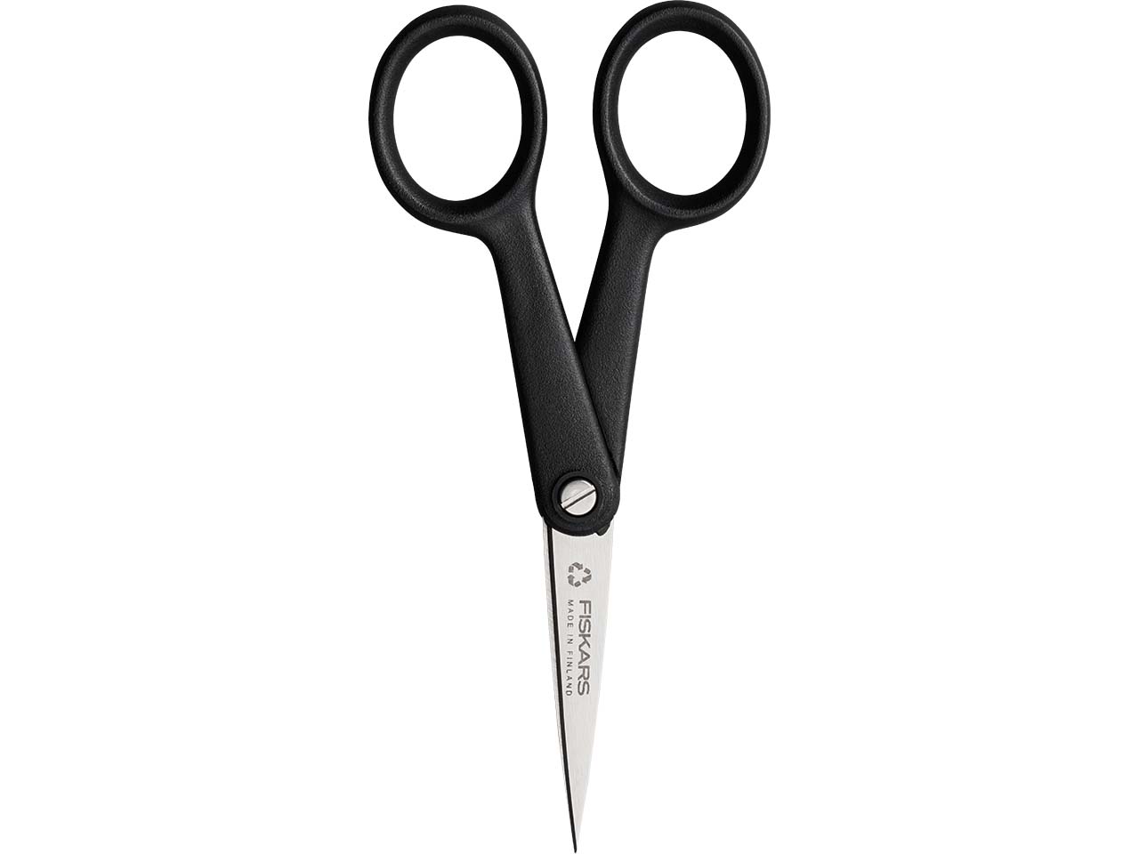 Fiskars Handarbeitsschere "FF ReNew" aus Recyclingkunststoff, 13 cm