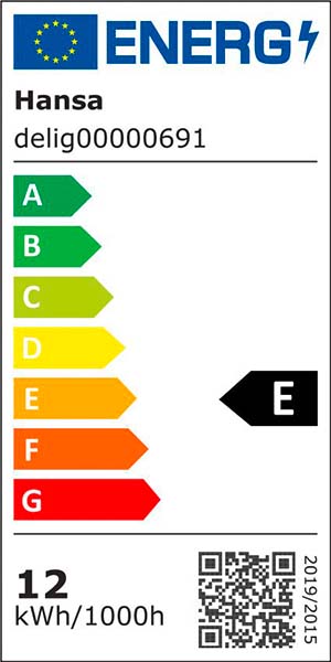 energy label E