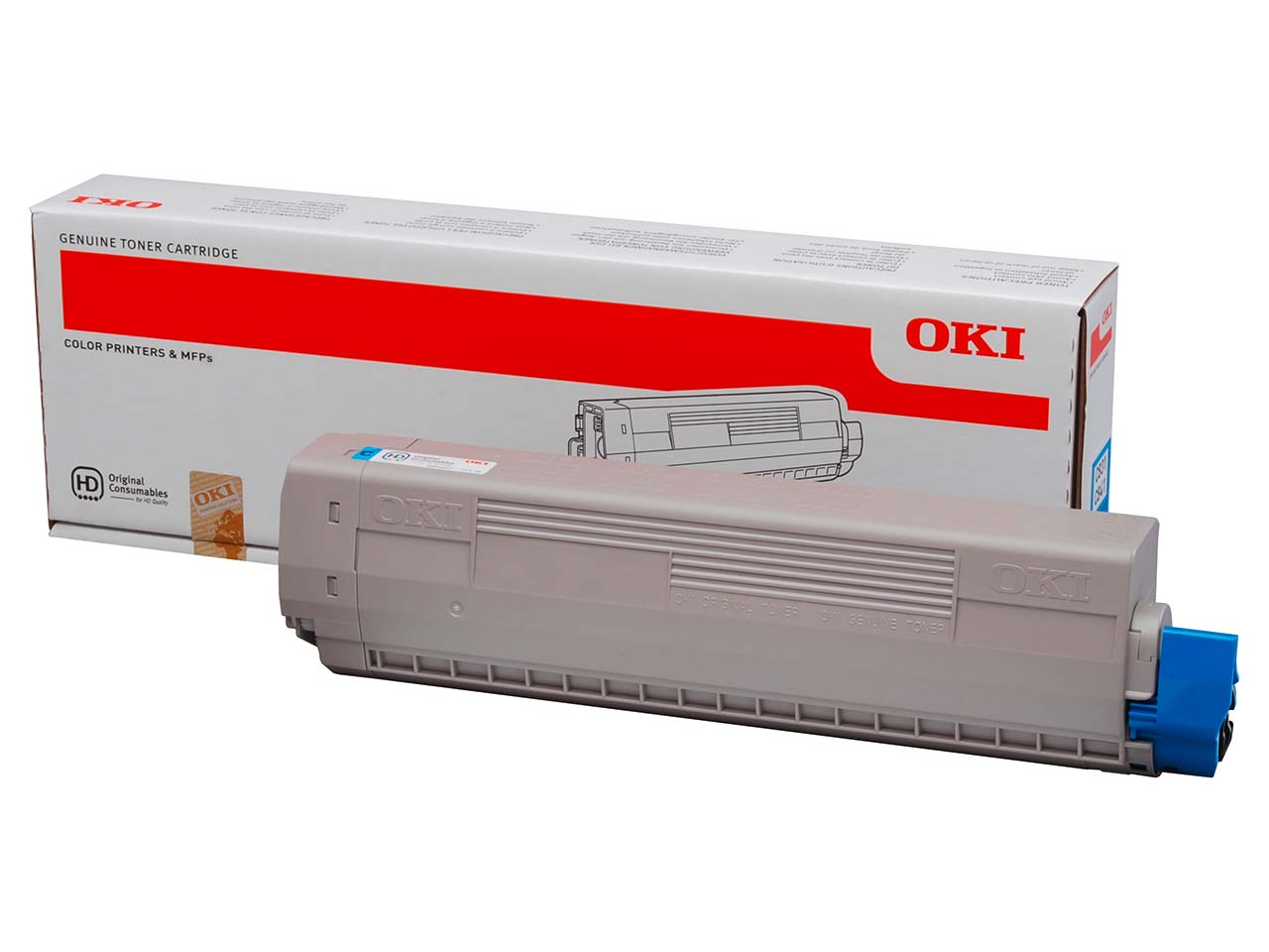 Oki Toner 44844507 cyan