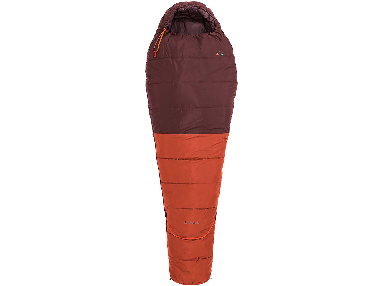 VAUDE Schlafsack 'Kobel Adjust 500 II SYN' für Kinder und Jugendliche, dark cherry