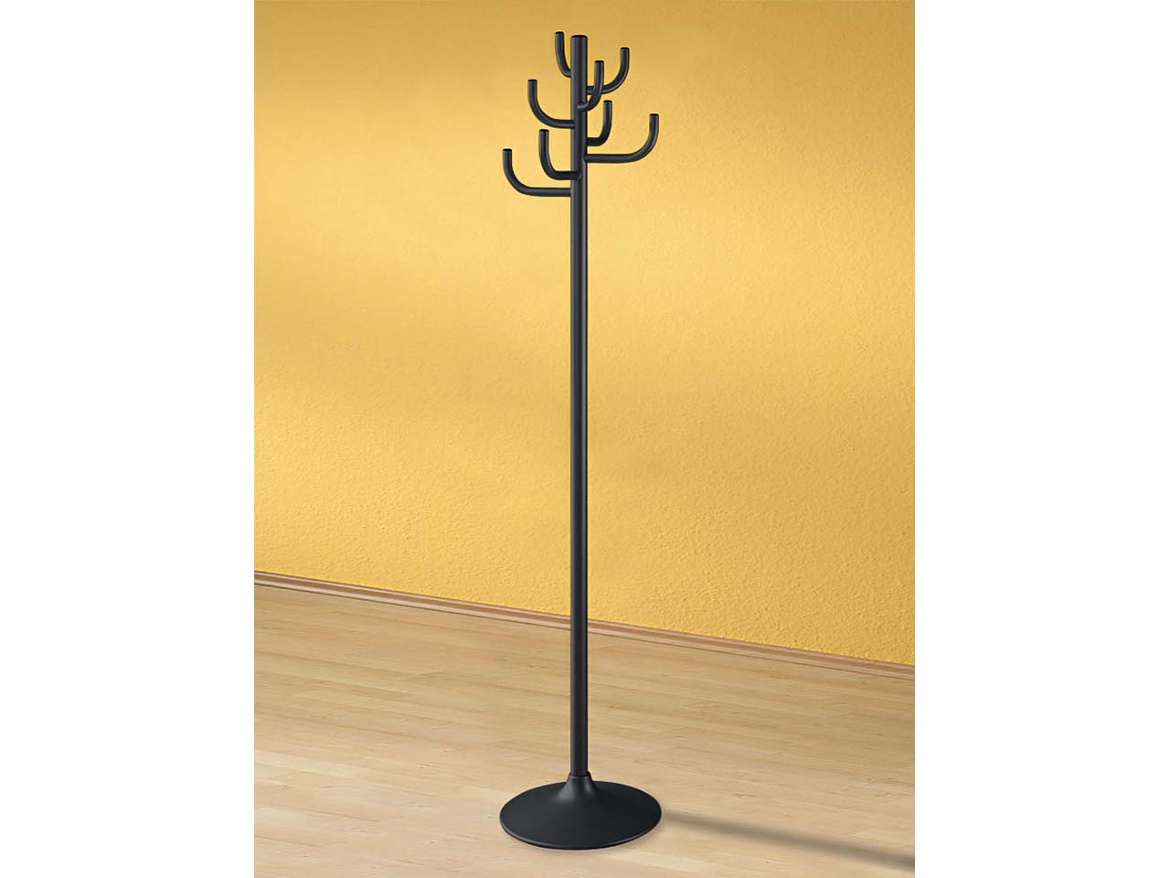 'Kaktus' Garderobe schwarz 184x39cm