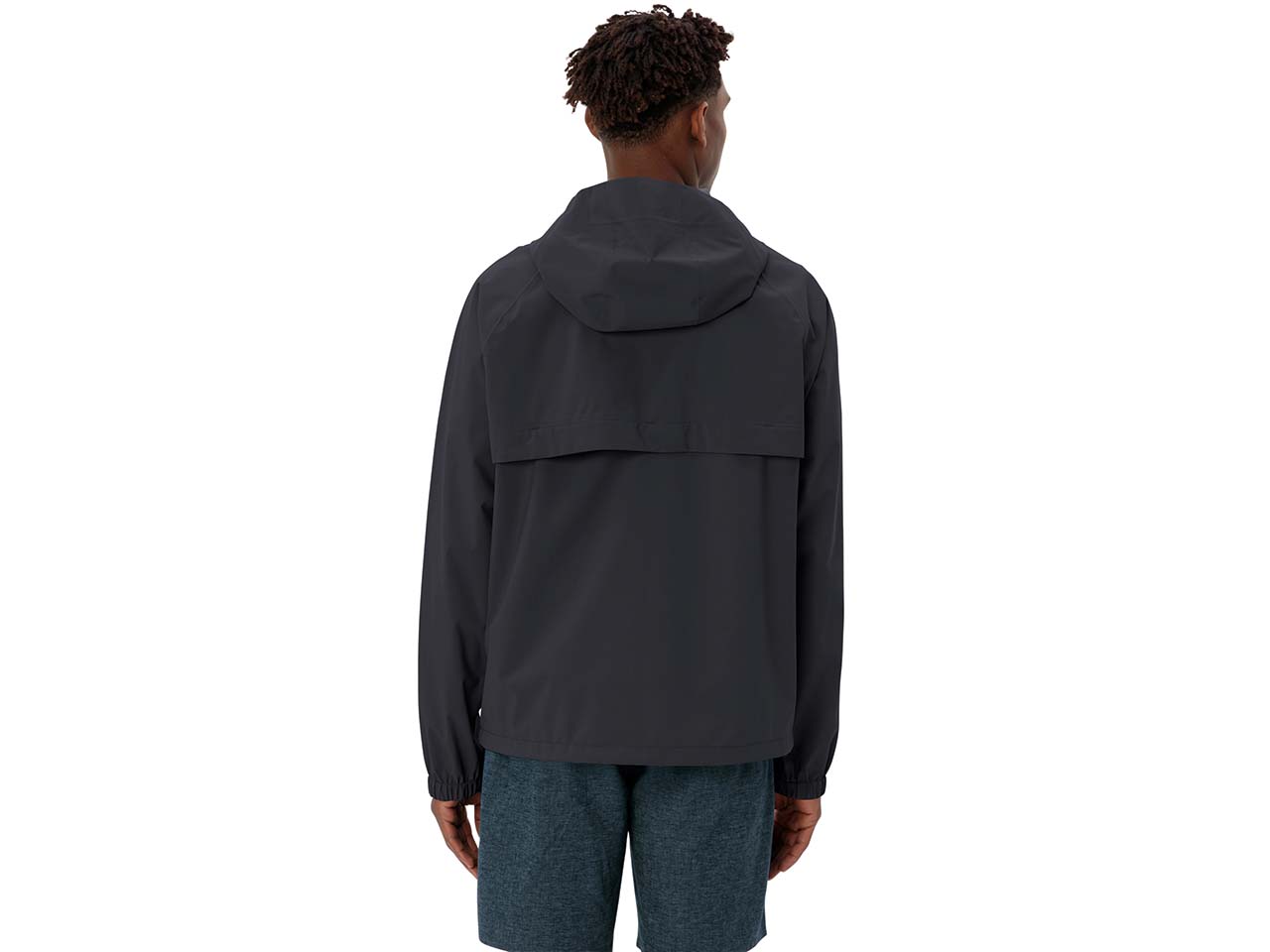 VAUDE Herren-Jacke 'Mineo 2,5L' mit 2 großen Vordertaschen, black uni, Gr. M