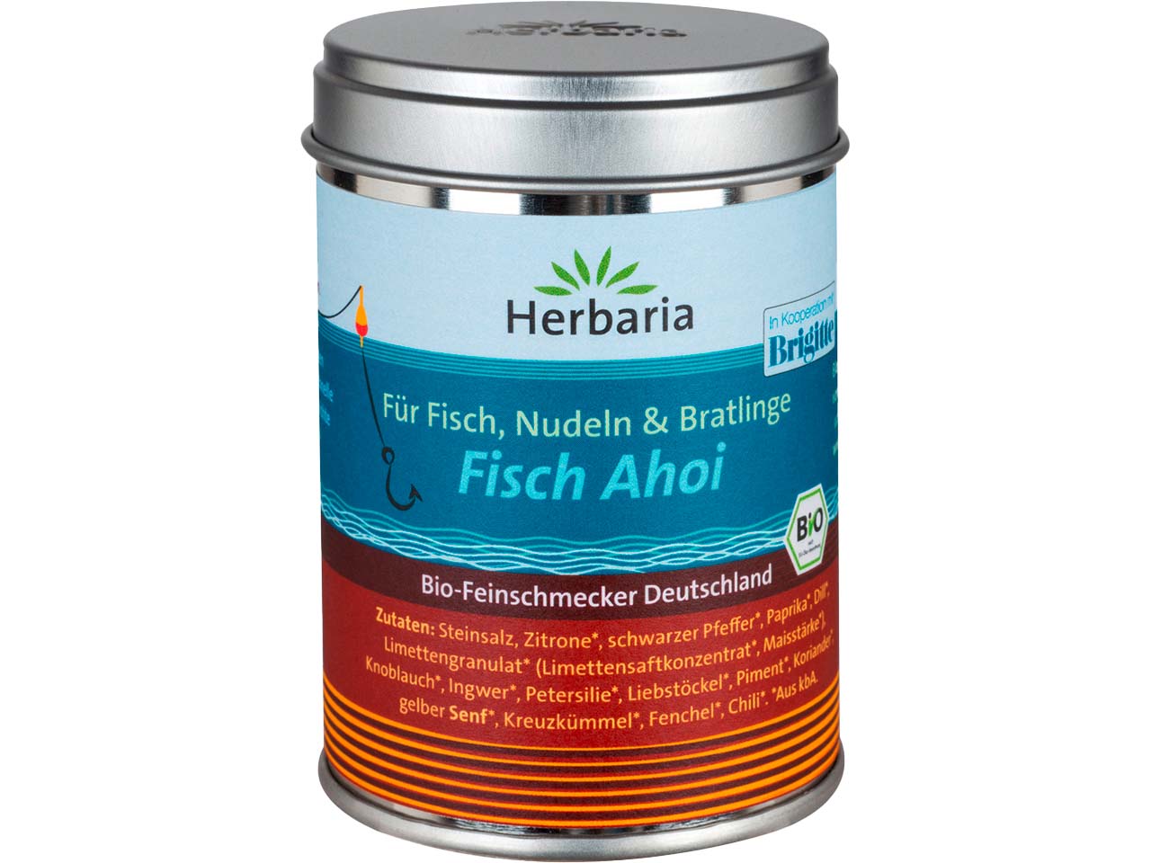 Herbaria Bio-Gewürzsalz "Fisch Ahoi", 85 g