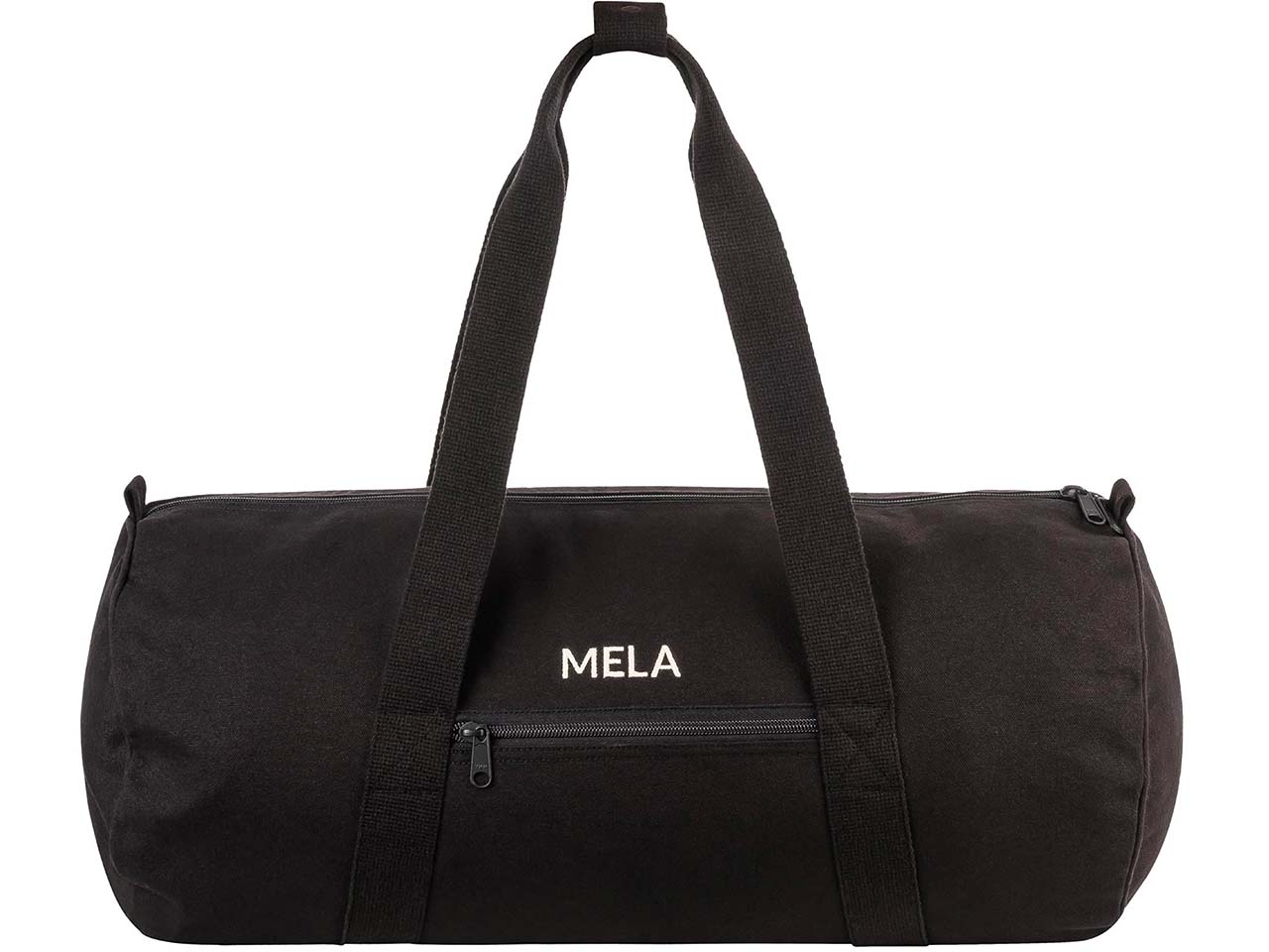 MELA Bio-Sporttasche "SANTOSH", schwarz