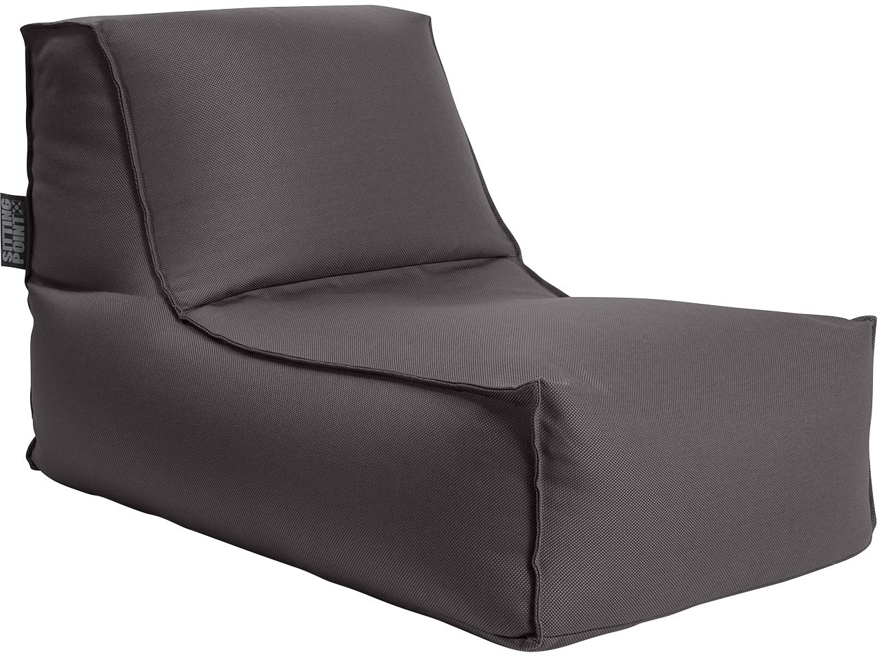 Sitzsack "Rock Korfu" outdoor, 65 x 100 x 65 cm, anthrazit