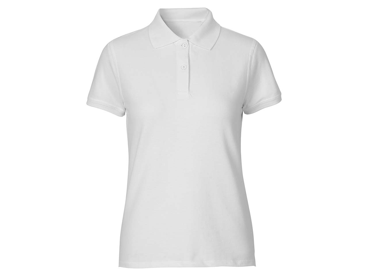 Neutral Bio-Damen-Poloshirt, 235 g/m² weiß, Gr. XS