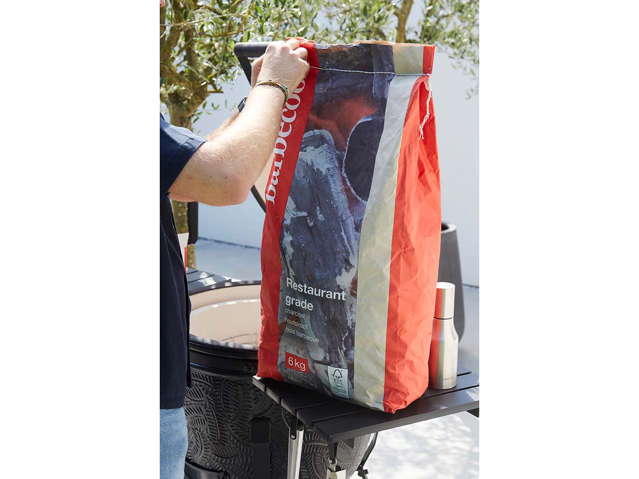 barbecook Holzkohle "Premium" (Eiche/Buche), 6 kg