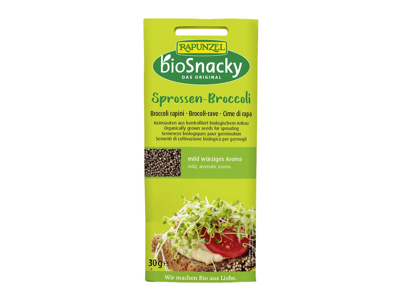 RAPUNZEL Bio-Broccoli-Sprossen 'bioSnacky', 30 g