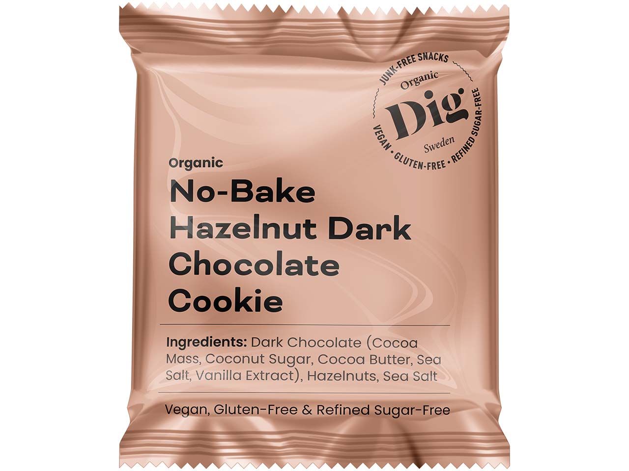 Dig Bio-Keks 'Hazelnut Dark Chocolate', raw, vegan