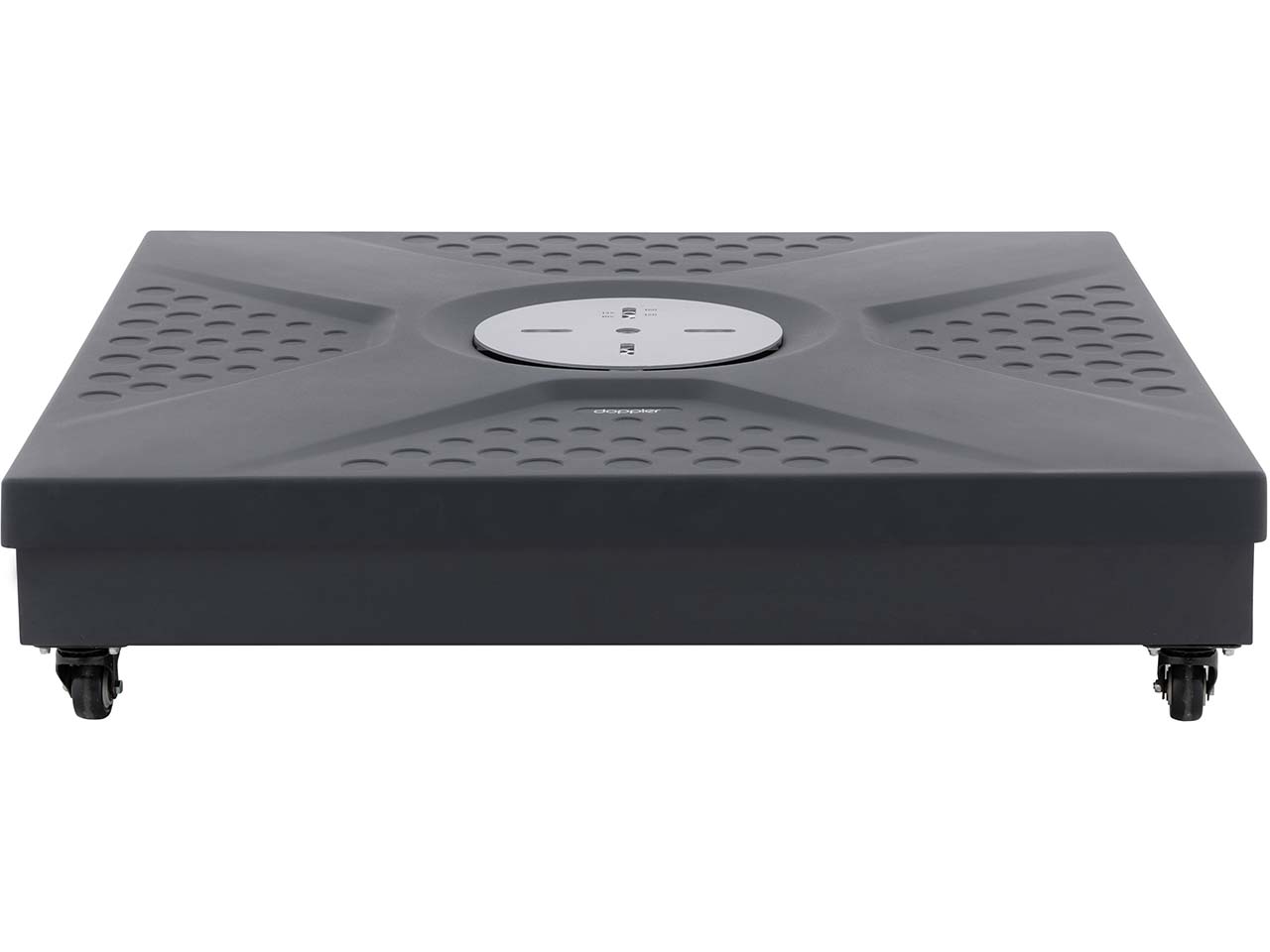 doppler Rollsockel "ACTIVE Easy Push" inkl. Abdeckung