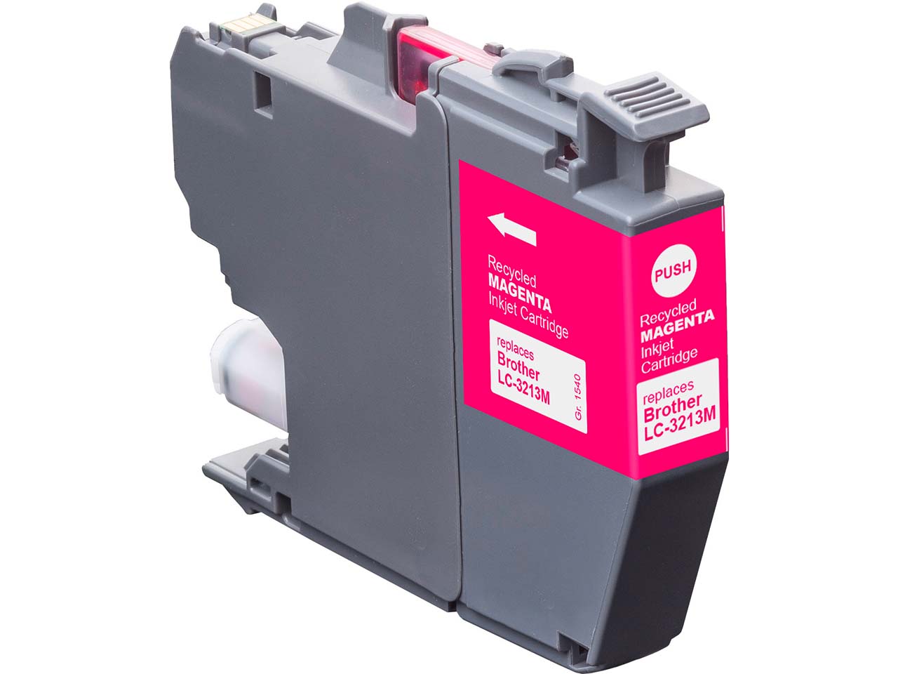 memo Tintenpatrone ersetzt Brother LC-3213M magenta
