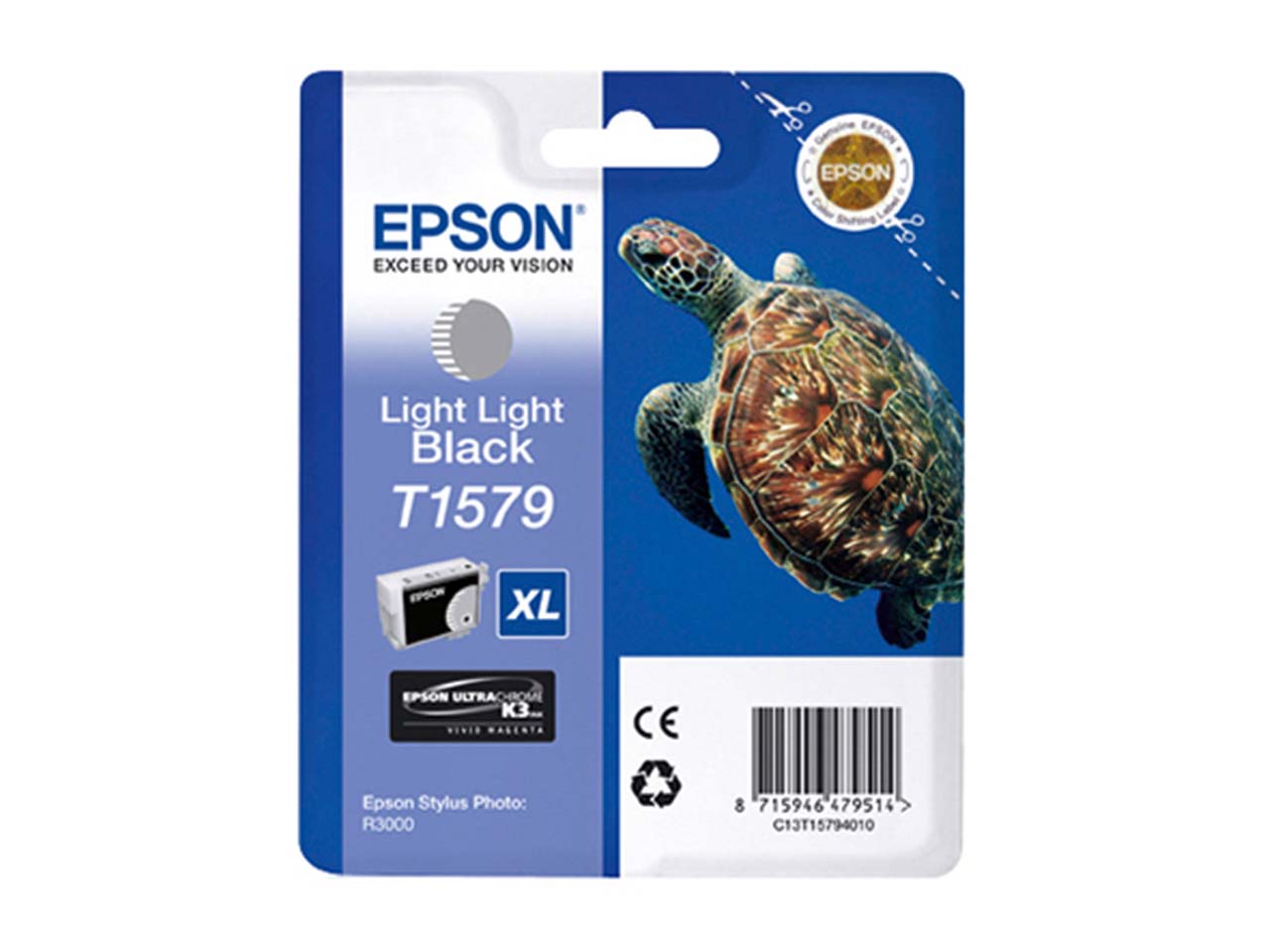 Epson Tintenpatrone T1579 light-light-schwarz