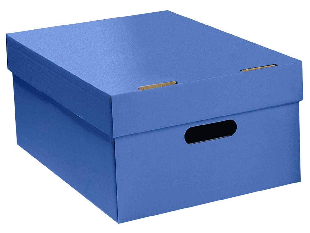 Stülpkiste blau groß