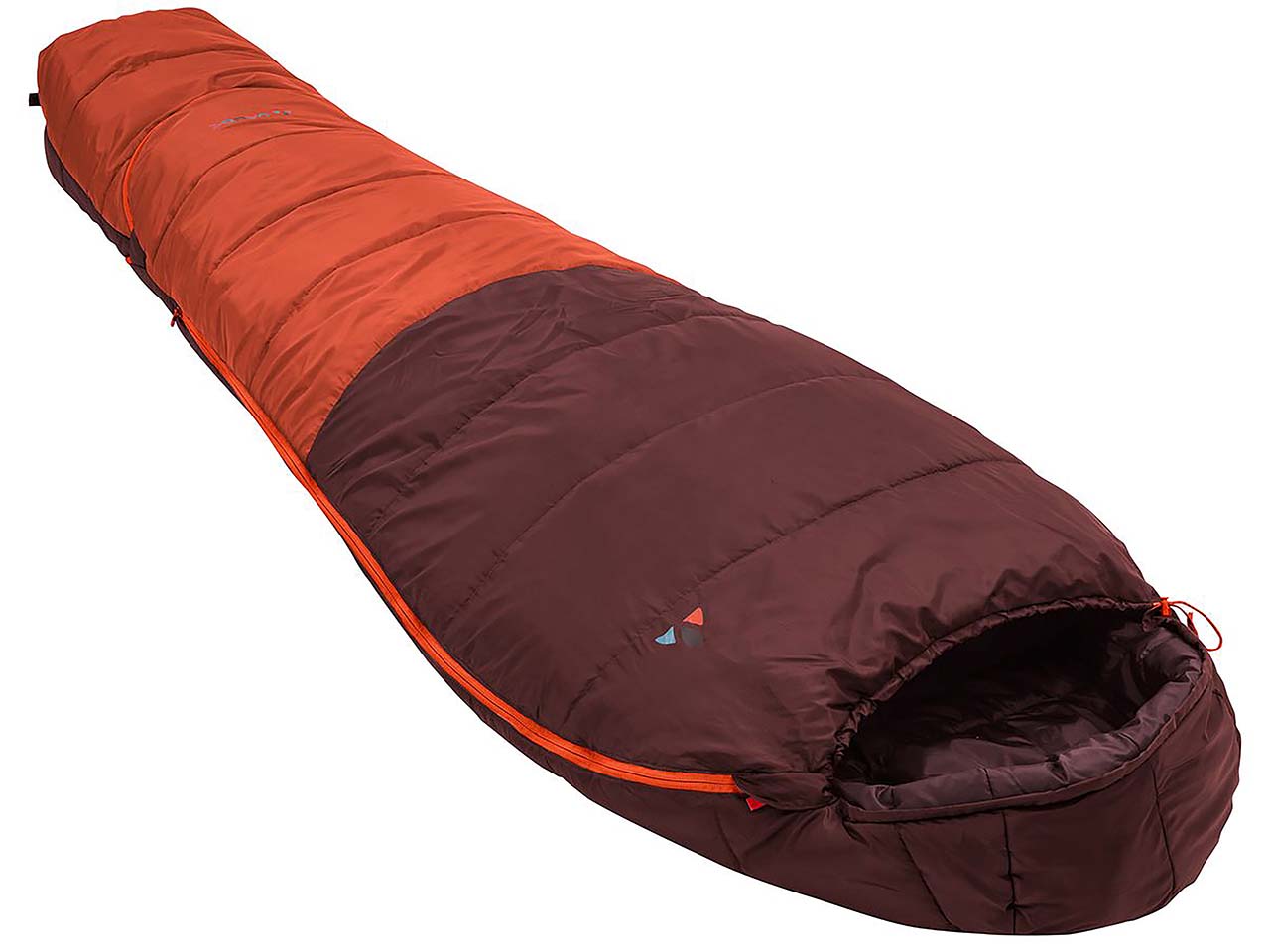 VAUDE Schlafsack 'Kobel Adjust 500 II SYN' für Kinder und Jugendliche, dark cherry