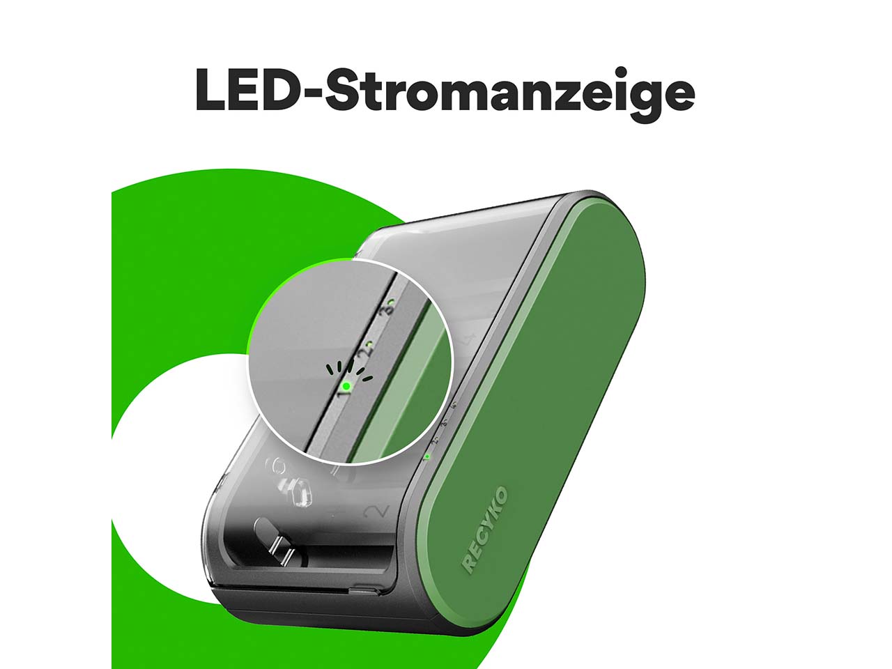 GP Battery USB-Universalladegerät "B631" für alle gängigen Akkutypen