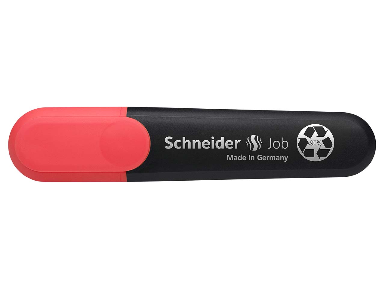 Schneider Textmarker Job rot, Keilspitze 1+5mm