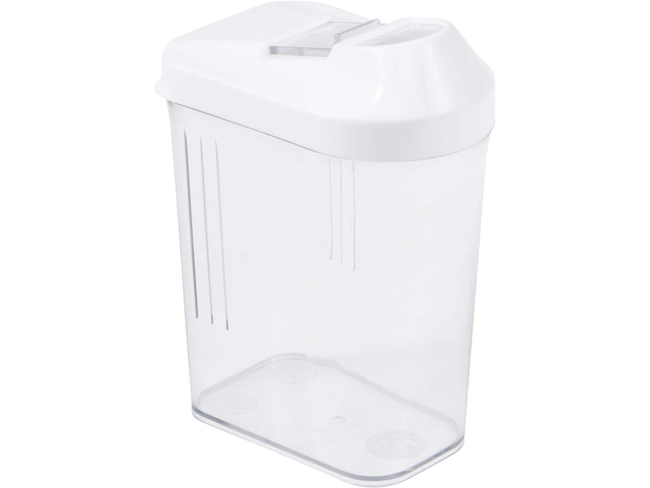 keeeper Schüttdose "Paola" mit Dosierdeckel 6,5 x 4 x 12 cm, 250 ml, weiß