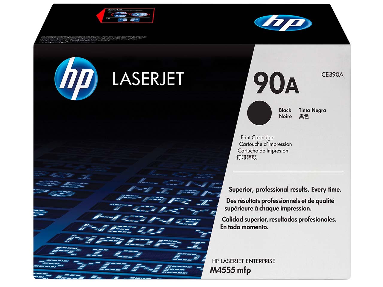 hp Druckkassette CE390A schwarz