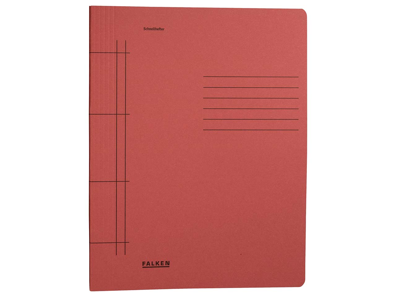 Falken Schnellhefter 250g/m² rot