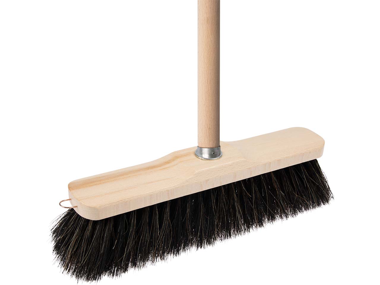 Zimmerbesen inkl. Stiel, 30 cm, mit Rosshaarborsten