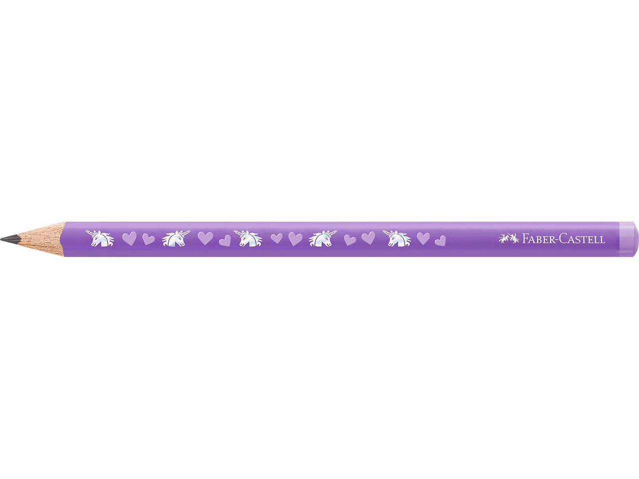 Faber-Castell Jumbo-Bleistift "Einhorn" HB, violett
