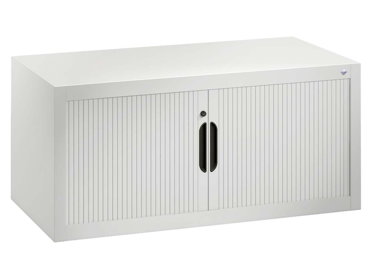 Rollladenaufsatz-Schrank lichtgrau 100cm