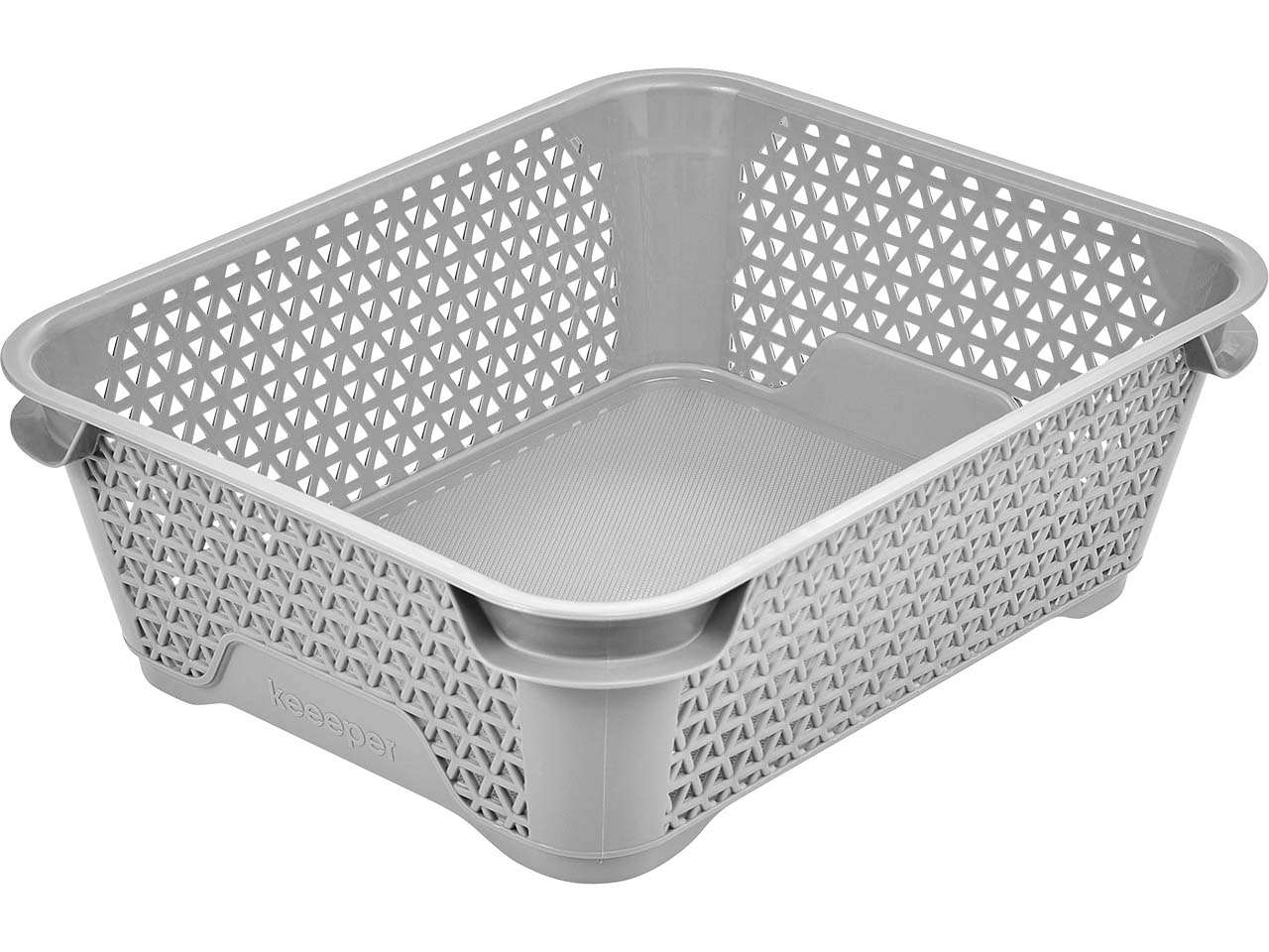 keeeper Korb "Mirko" stapelbar A6, nordic grey
