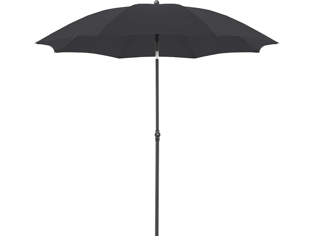 doppler Sonnenschirm "ACTIVE Green Edition" Ø 210 cm, anthrazit