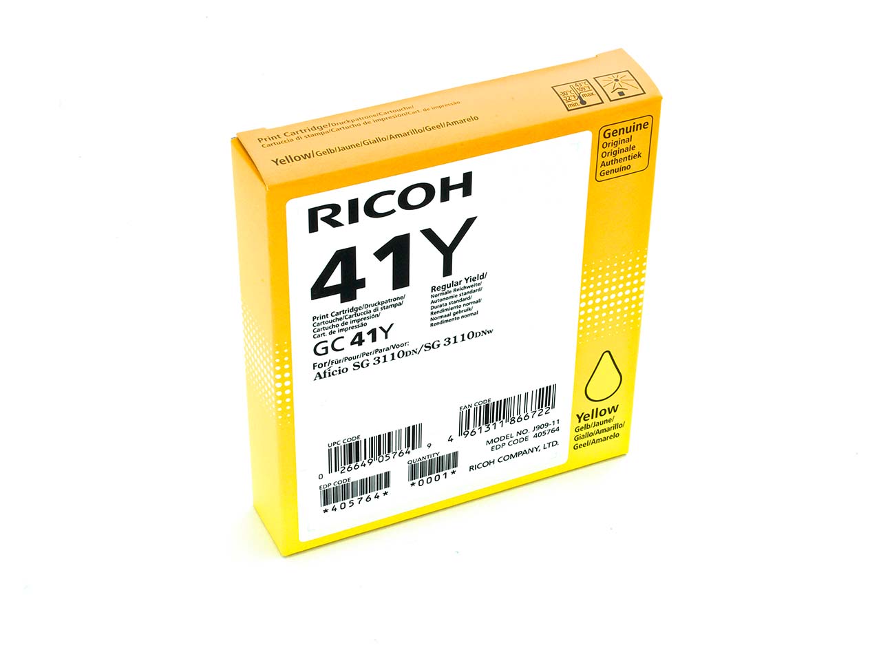 Ricoh Gel-Patrone 405764 gelb