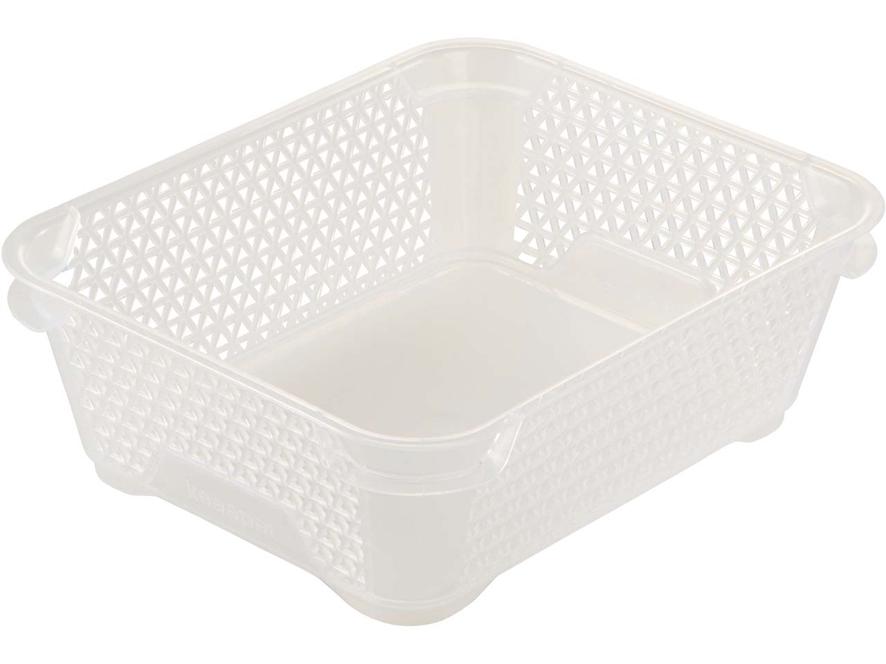 keeeper Korb "Mirko" stapelbar A6, natural transparent