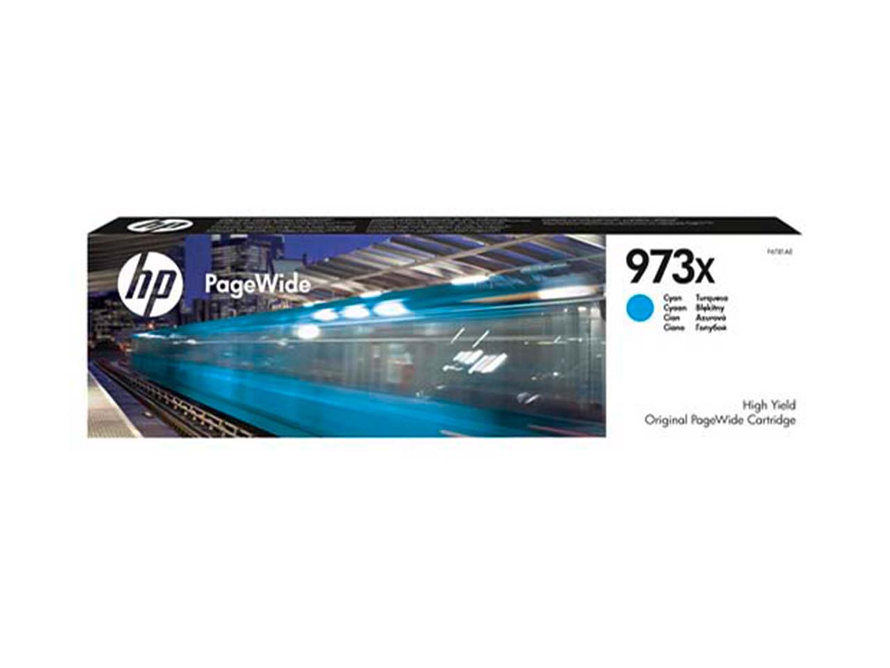 hp Tintenpatrone F6T81AE, Nr. 973XL cyan