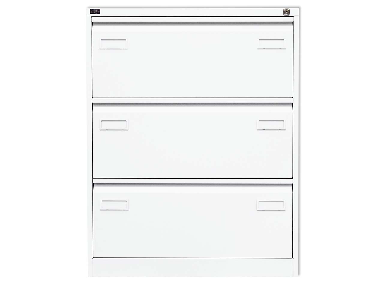 HR-Schrank 3s 2b verkehrsweiß (BxHxT)80x101,6x62,2cm